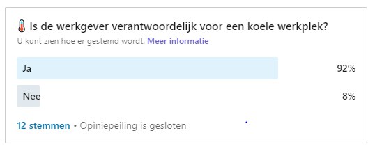 200824 Verantwoordelijkheid werkgever tijdens hittegolf