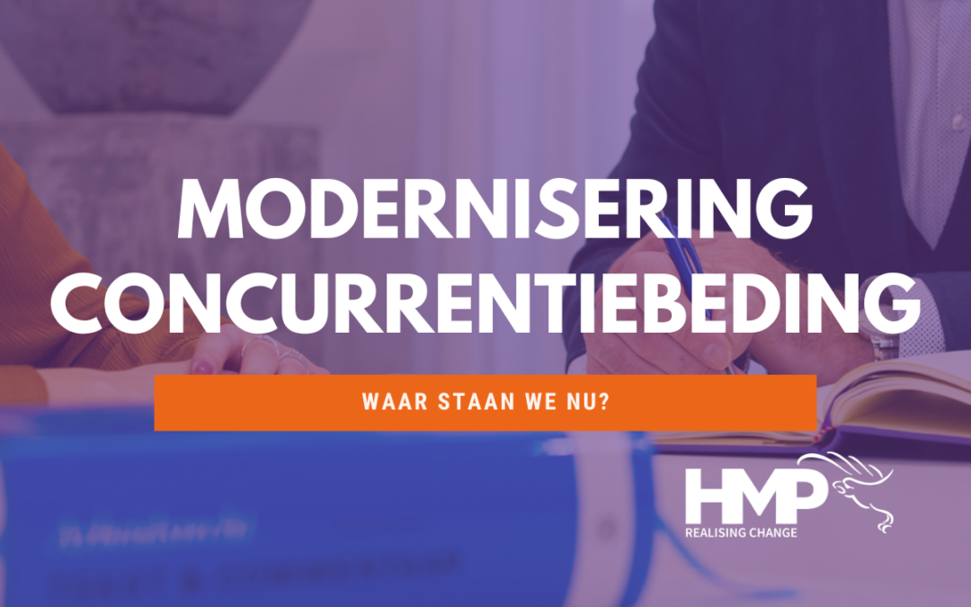 Modernisering concurrentiebeding: waar staan we nu?